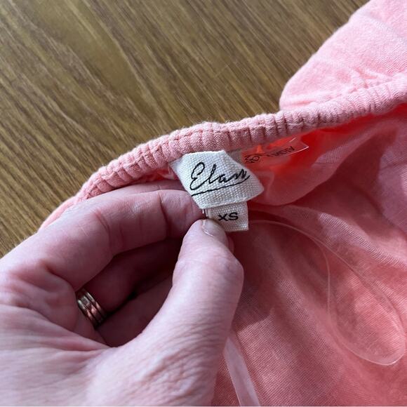 Elan cotton halter midi dress pink - XS - Picture 10 of 16